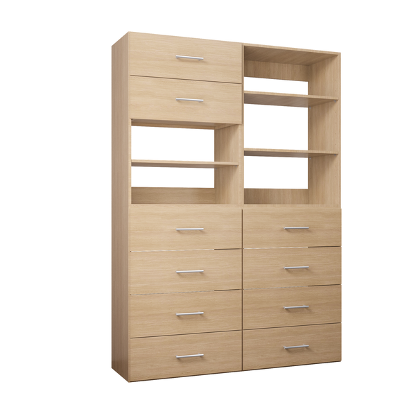 YChoiceMe 10 Drawer Shelf Closet Tower