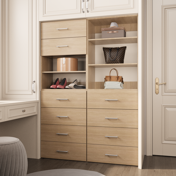 YChoiceMe 10 Drawer Shelf Closet Tower