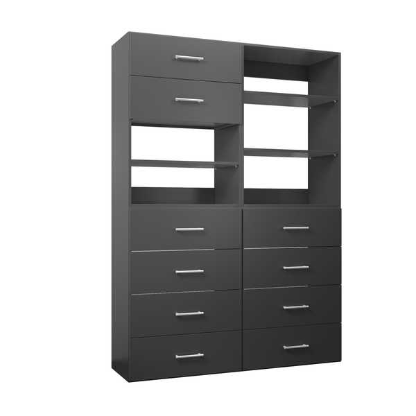 YChoiceMe 10 Drawer Shelf Closet Tower