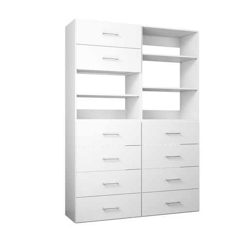 YChoiceMe 10 Drawer Shelf Closet Tower