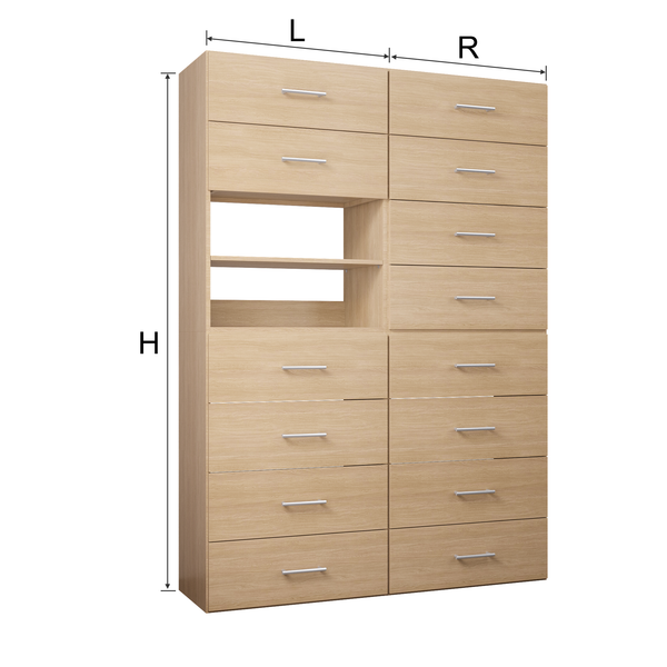 YChoiceMe Living Room Large Storage Cabinet