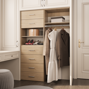 YChoiceMe Modular Clothes Closet With 6 Drawers