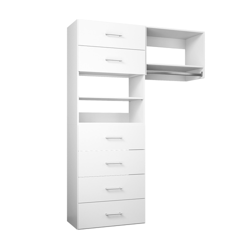 YChoiceMe Modular Clothes Closet With 6 Drawers