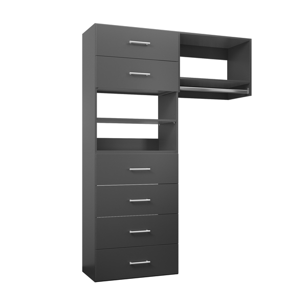 YChoiceMe Modular Clothes Closet With 6 Drawers