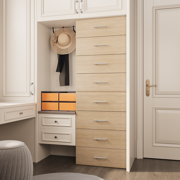 YChoiceMe 8 Drawer Handle Base Closet