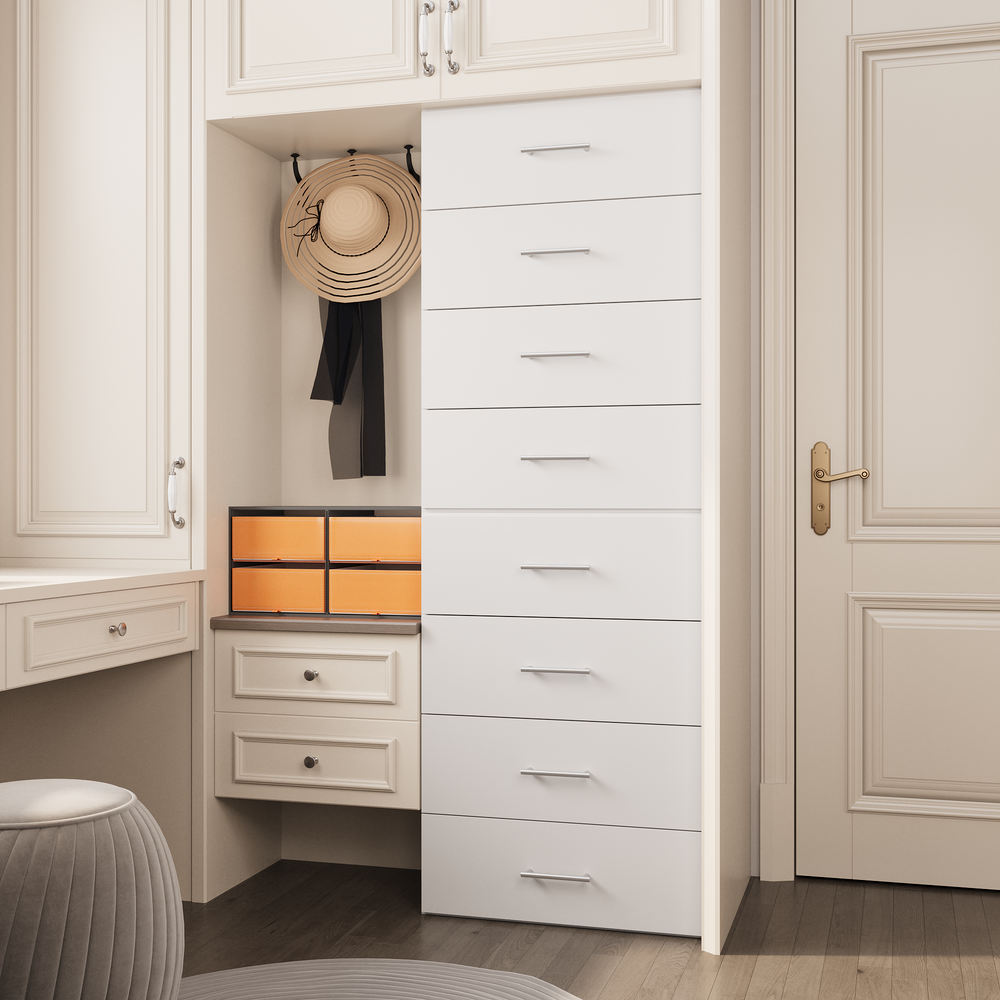 YChoiceMe 8 Drawer Handle Base Closet