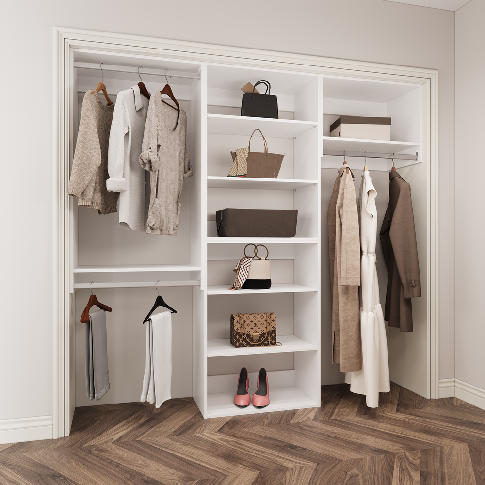 YChoiceMe Bedroom open wardrobe