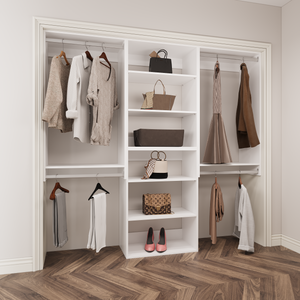 YChoiceMe 4 Hanging Closet Organization System