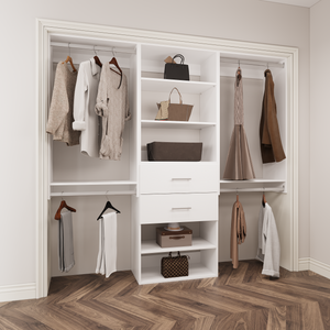 YChoiceMe Modular Hanging Wardrobe With Drawers