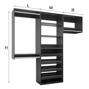 YChoiceMe Modular Closet System - A Bedroom