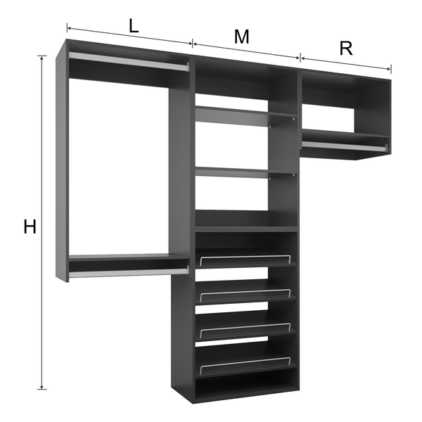 YChoiceMe Modular Closet System - A Bedroom