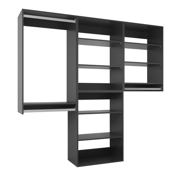 YChoiceMe Easy Track Premium Tower Closet Storage Organizer