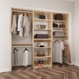 YChoiceMe Easy Track Premium Tower Closet Storage Organizer