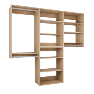 YChoiceMe Easy Track Premium Tower Closet Storage Organizer