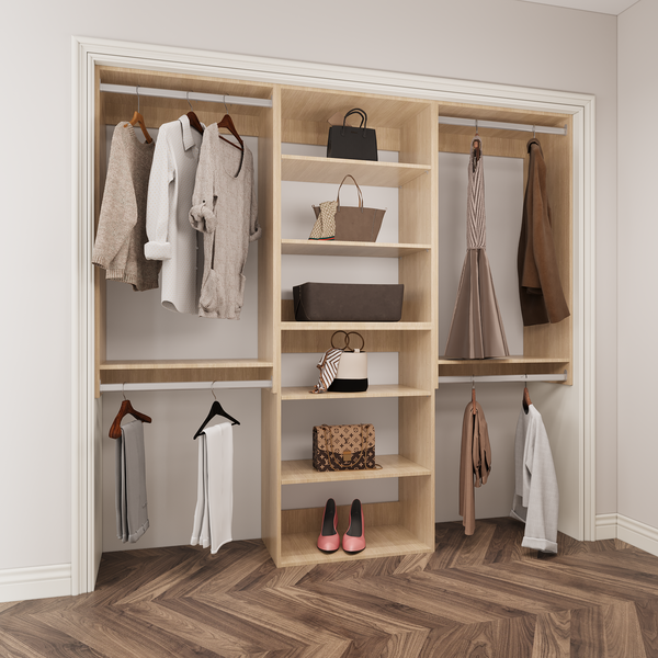 YChoiceMe 4 Hanging Closet Organization System