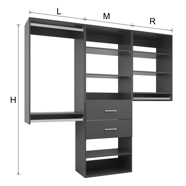 YChoiceMe Luxury Closet System