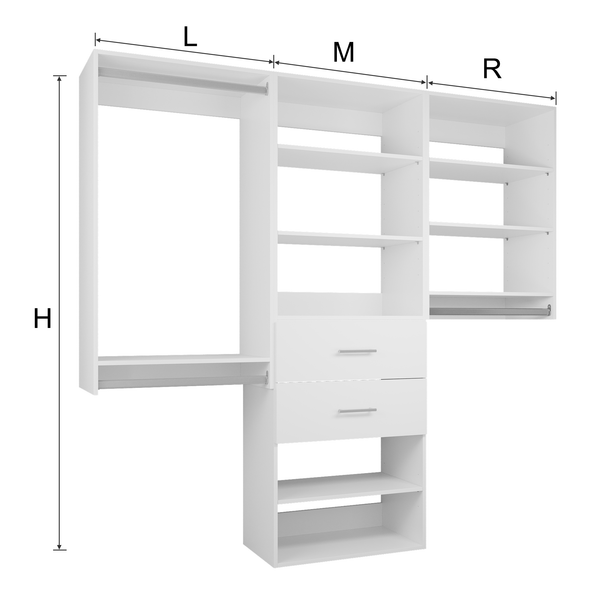 YChoiceMe Luxury Closet System