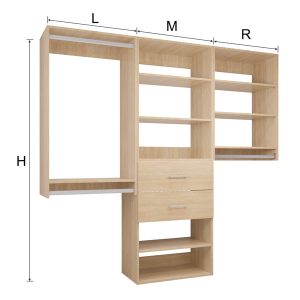 YChoiceMe Luxury Closet System