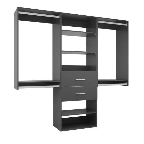 YChoiceMe Modular Hanging Wardrobe With Drawers