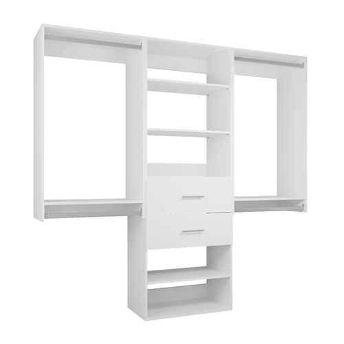 YChoiceMe Modular Hanging Wardrobe With Drawers
